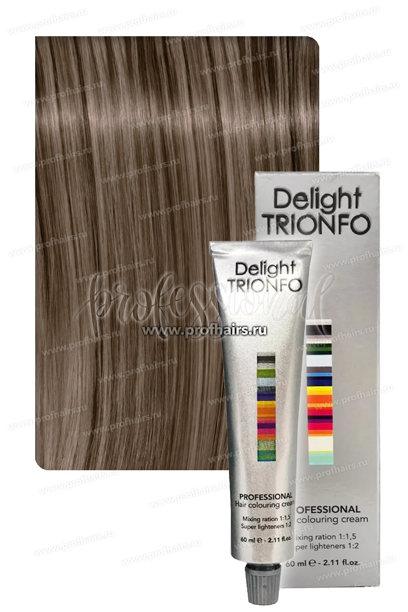 Constant Delight Trionfo Стойкая крем-краска для волос 7-2 Средне-русый пепельный 60 мл.
