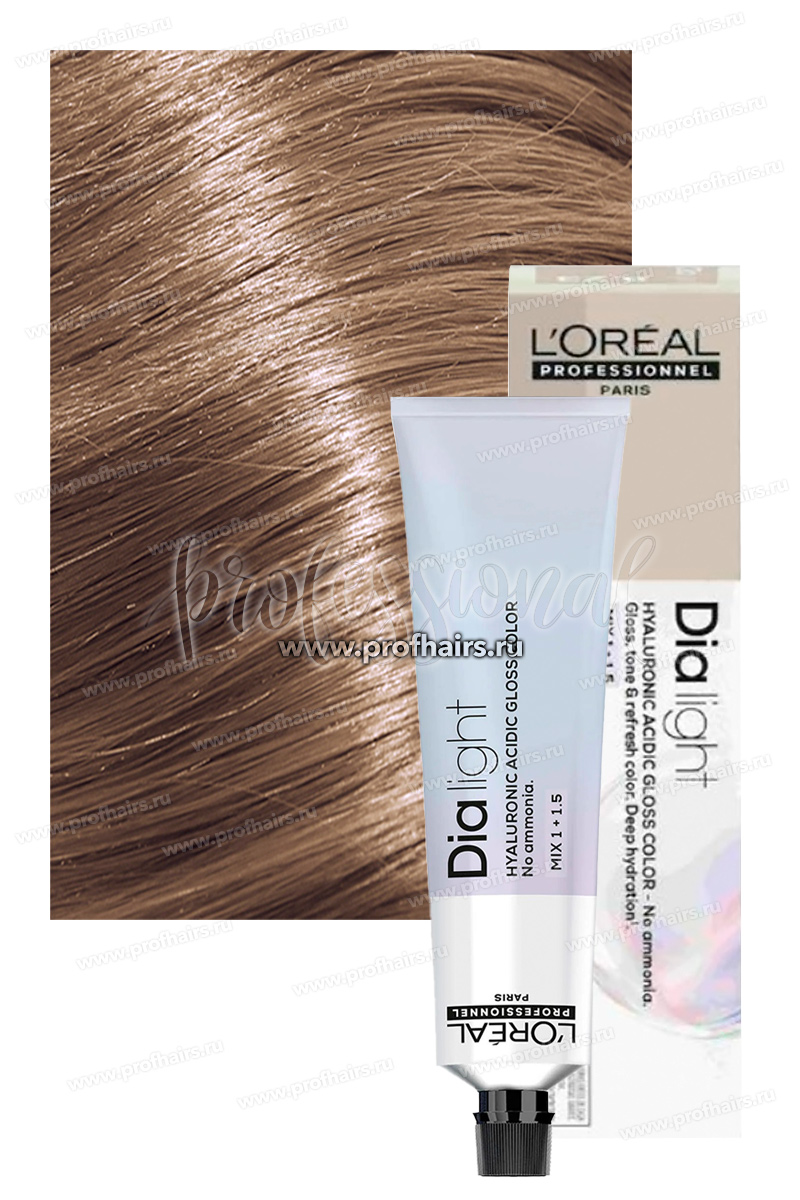 L'Oreal Dia Light Краска для волос 8.23 Светлый блондин перламутрово-золотистый 60 мл.
