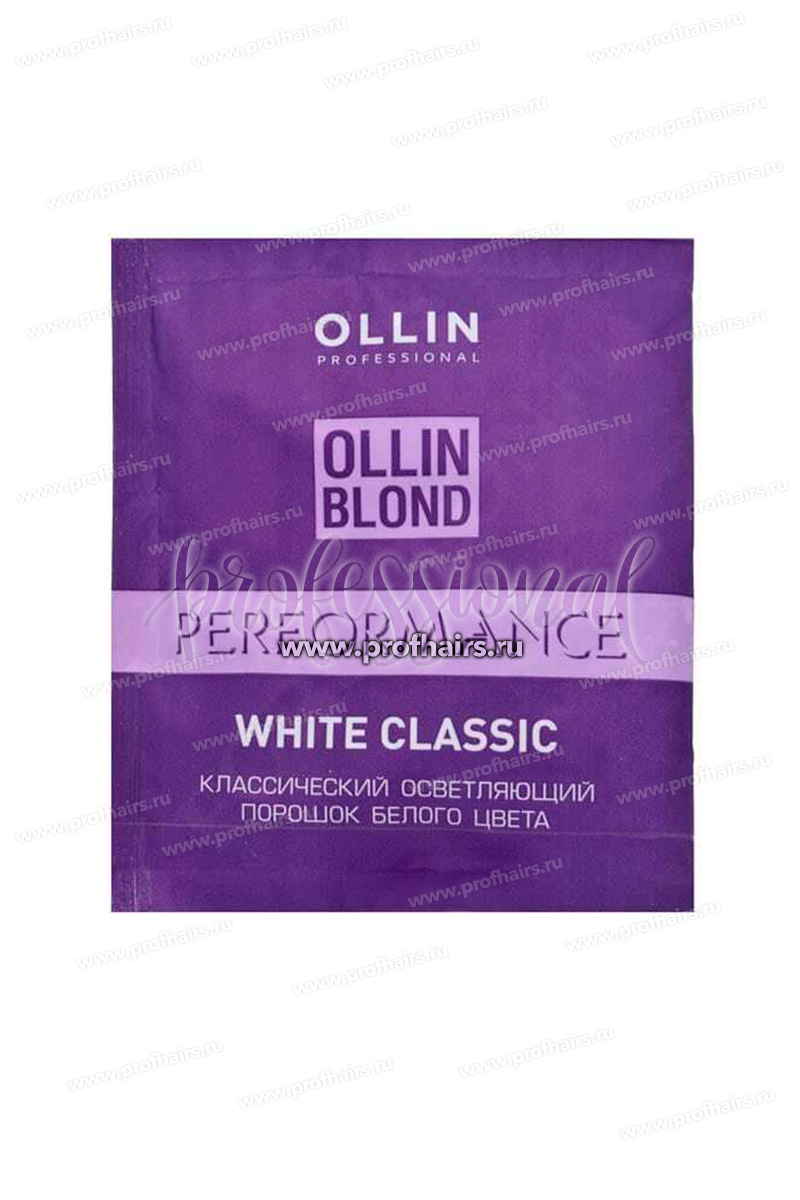 Ollin Performance White Classic Классический осветляющий порошок 30 гр.