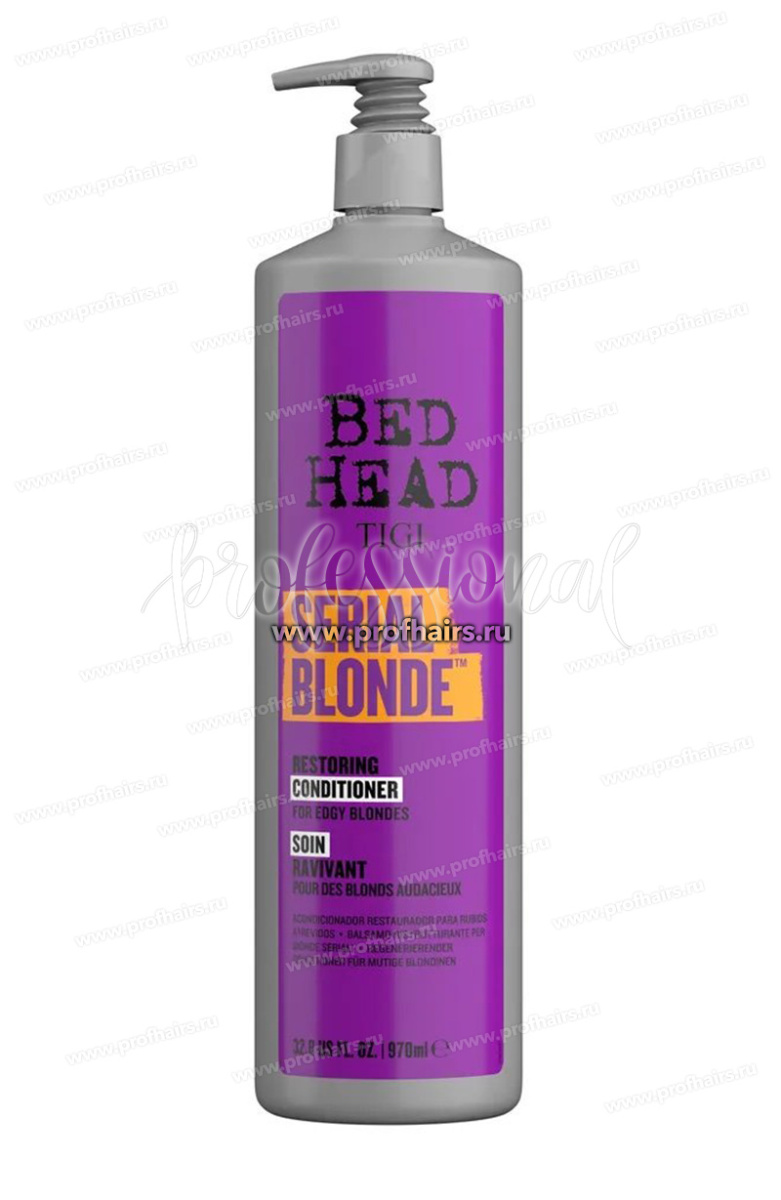 TIGI Bed Head Serial Blonde Восстанавливающий кондиционер для блондинок 970 мл.