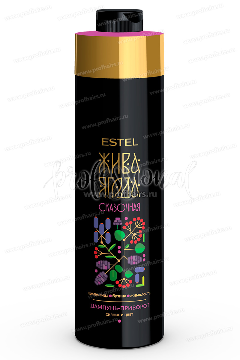 Estel Жива Ягода Сказочная Шампунь-Приворот для окрашенных волос 1000 мл.