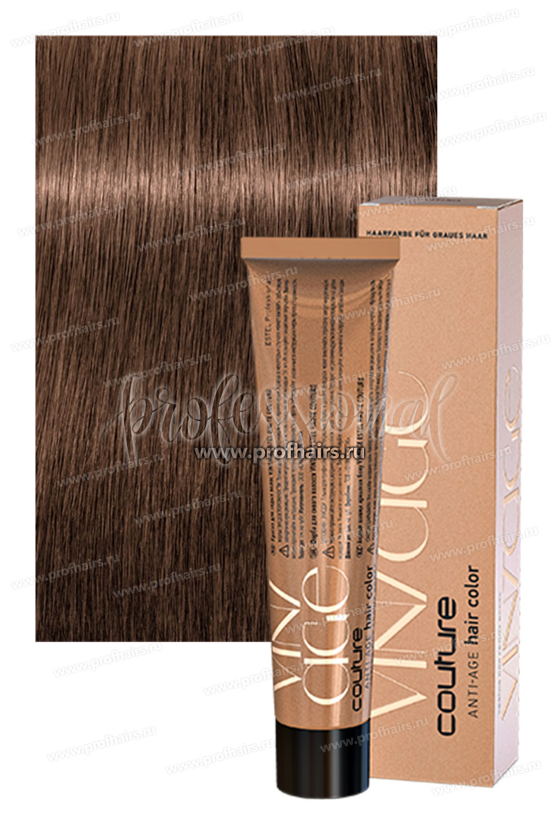 Estel Haute Couture Vintage Краска для седых волос 7/76 Русый коричнево-фиолетовый 60 мл.