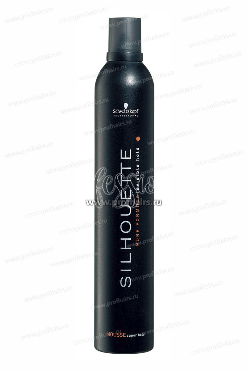 Schwarzkopf Silhouette Pure Mousse Super Hold Безупречный мусс для волос ультрасильной фиксации 500 мл.