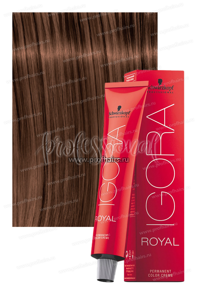 Schwarzkopf Igora Royal NEW 6-68 Краска для волос Темный русый шоколадный красный 60 мл.