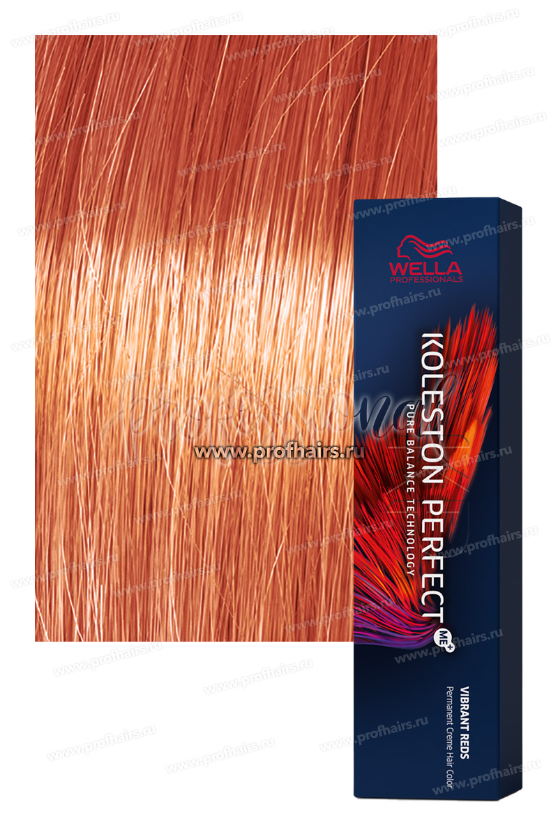 Wella Koleston Vibrant Reds 99/44 Очень светлый блонд интенсивный красный интенсивный Карамельный десерт 60 мл.