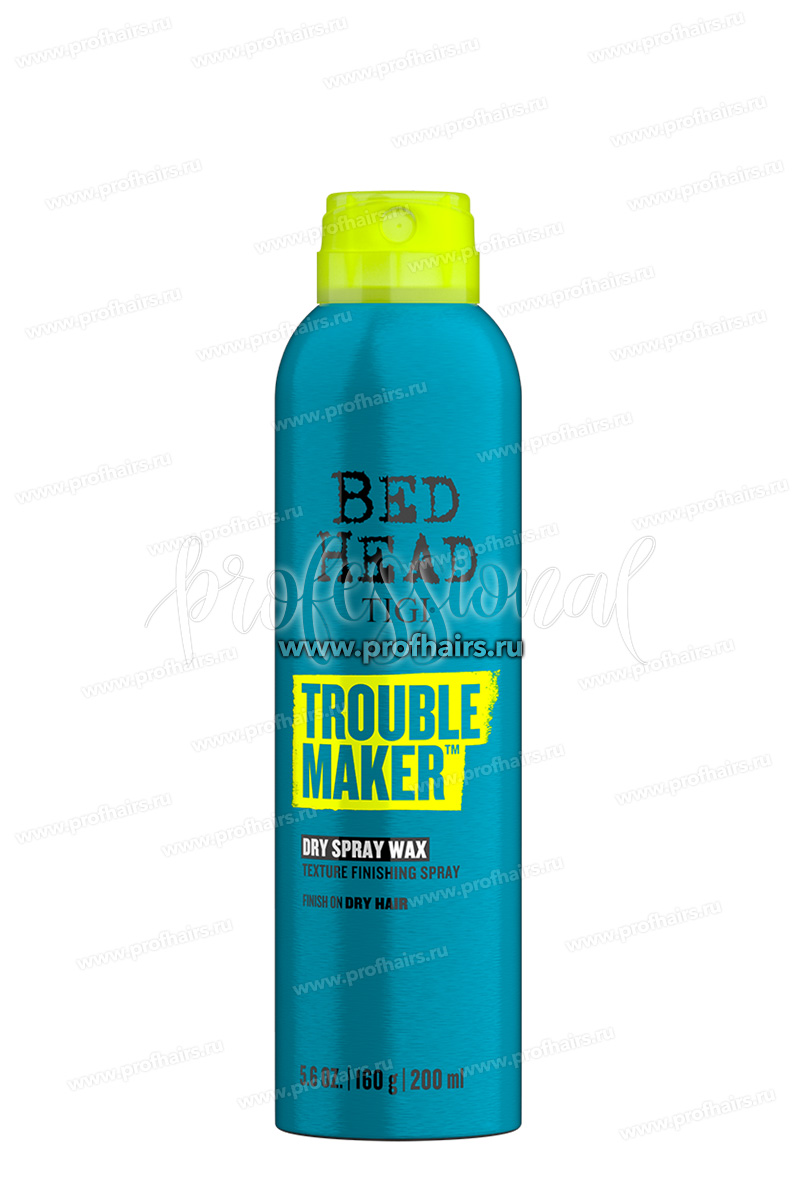 TIGI Bed Head Trouble Maker Легкий текстурирующий воск-спрей для волос 200 мл.