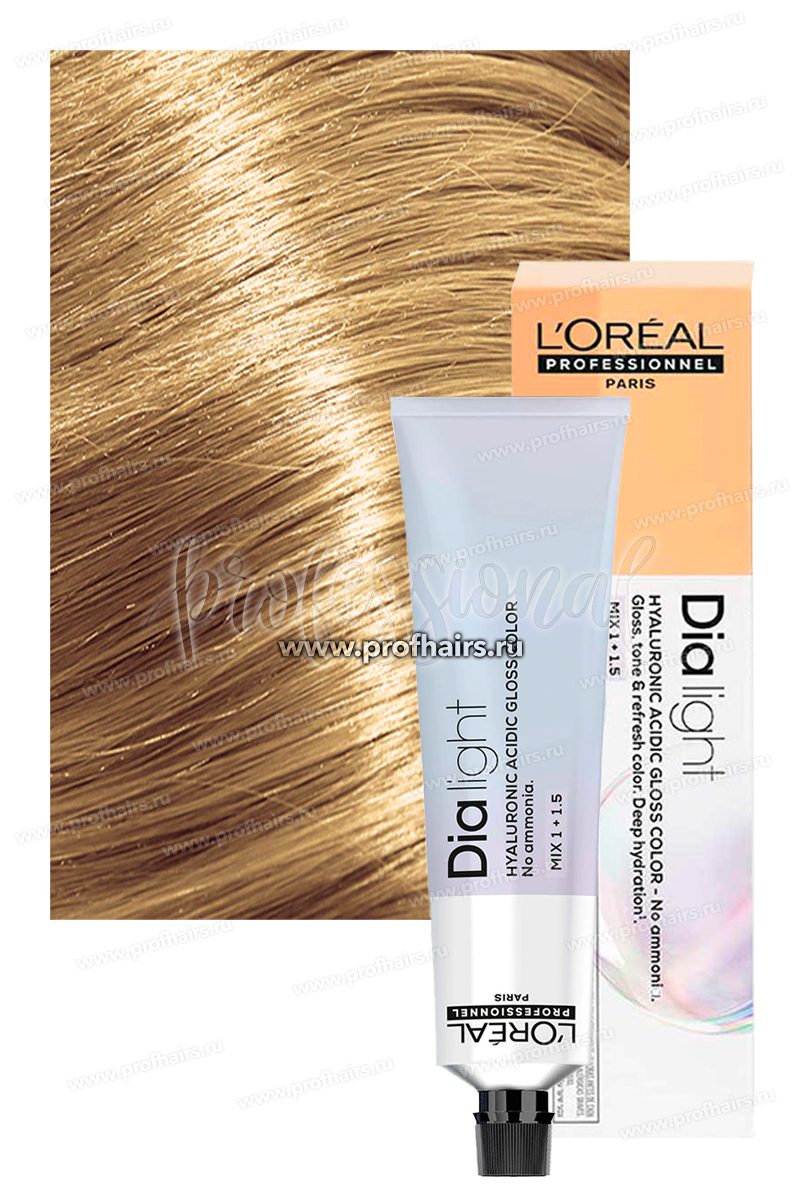 L'Oreal Dia Light Краска для волос 9.03 Очень светлый блондин натуральный золотистый 60 мл.