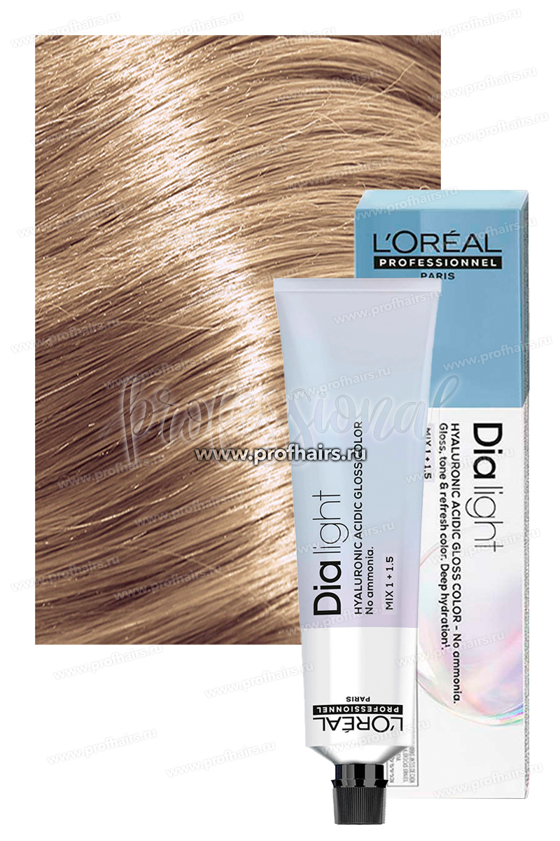 L'Oreal Dia Light Краска для волос 9.01 Очень светлый блондин натуральный пепельный 60 мл.