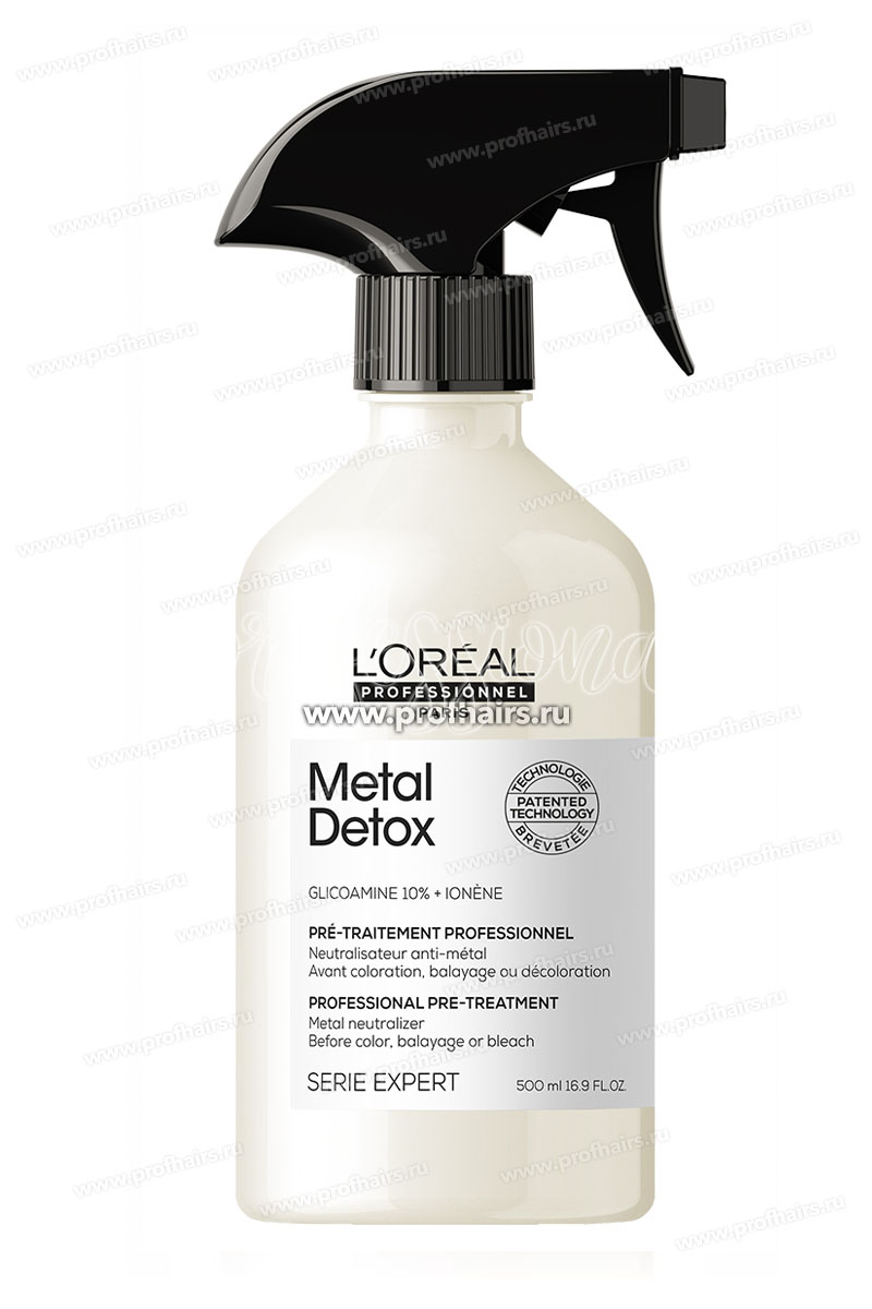 L'Oreal Metal Detox Спрей для восстановления окрашенных волос 500 мл.