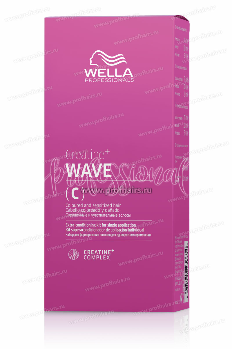Wella Creatine+ Wave (C) Набор для формирования локонов для окрашенных и чувствительных волос