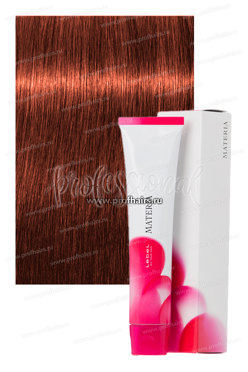 Lebel Materia O-6 Краска для волос Тон Темный блондин оранжевый 80 гр.
