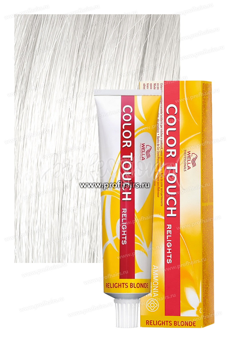 Wella Color Touch Relight Blonde  /00 Прозрачный иней оттеночная крем-краска 60 мл.