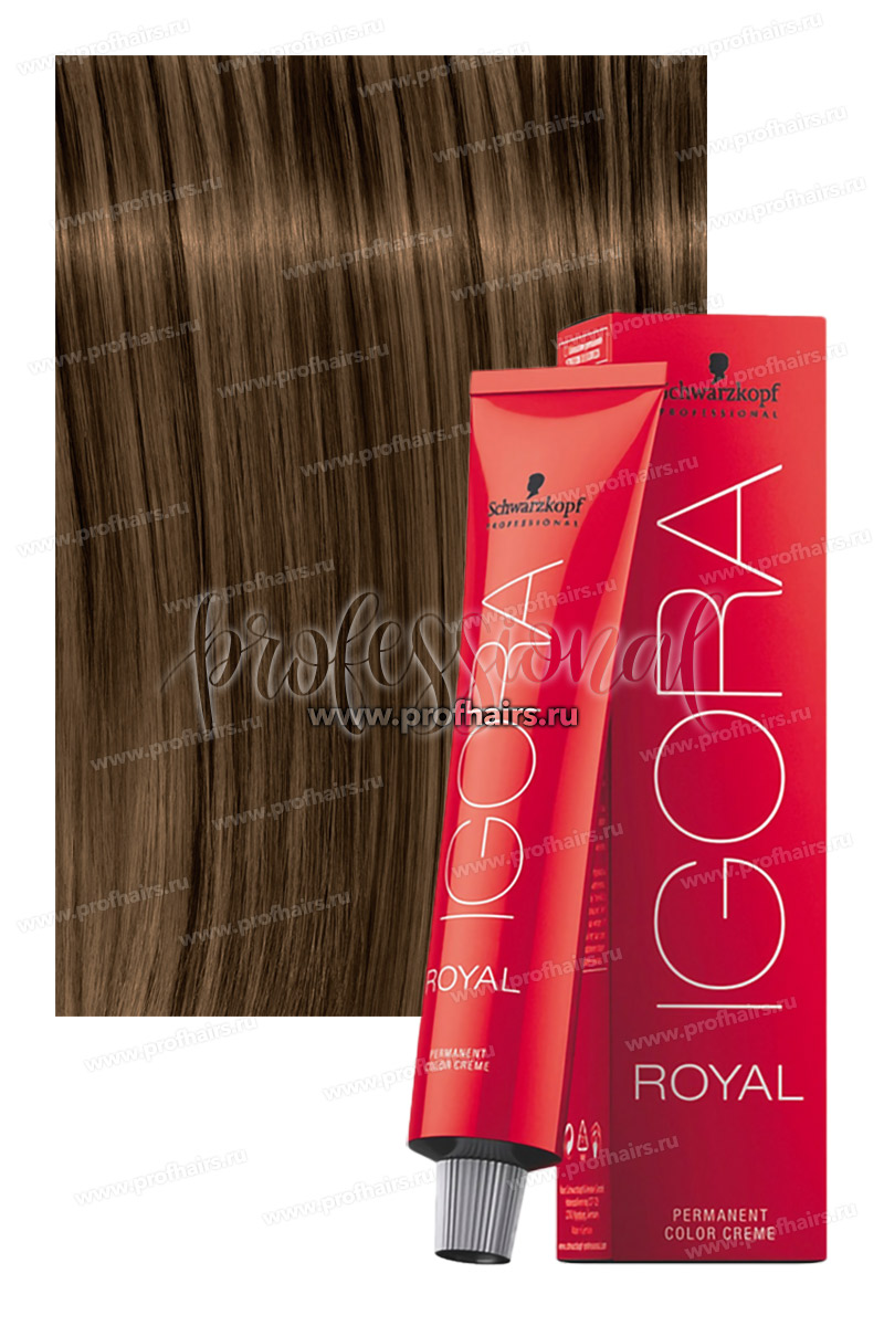 Schwarzkopf Igora Royal NEW 6-6 Краска для волос Темный русый шоколадный 60 мл.