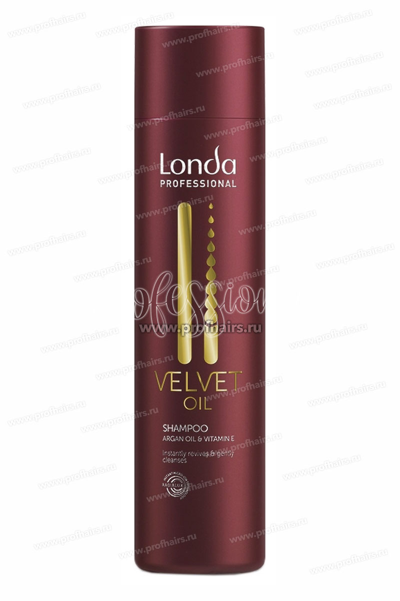 Londa Velvet Oil Шампунь с аргановым маслом 250 мл.