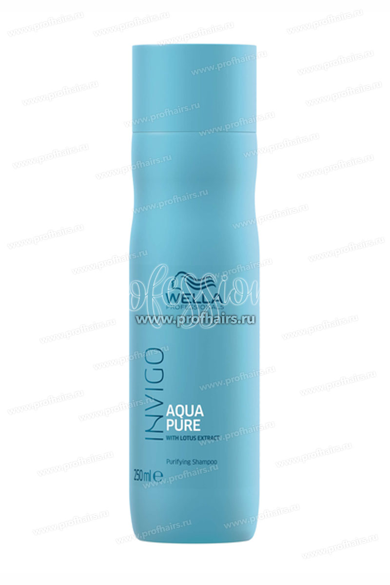 Wella Invigo Aqua Pure Очищающий шампунь 250 мл.