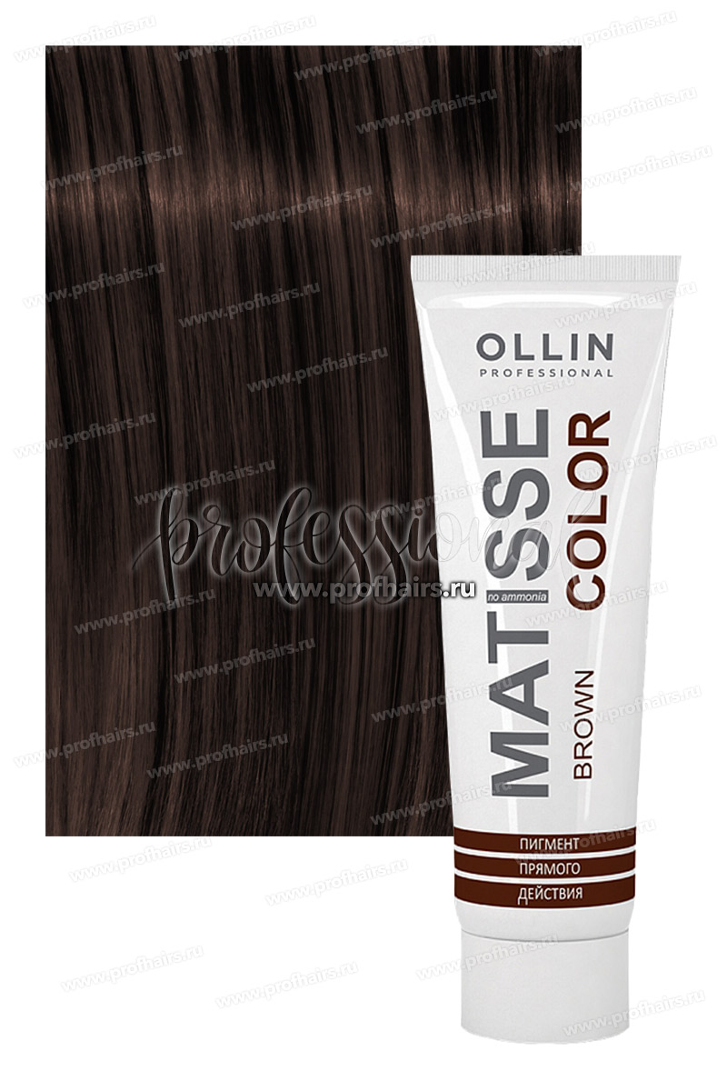 Ollin Matisse Brown Пигмент прямого действия Коричневый 100 мл.