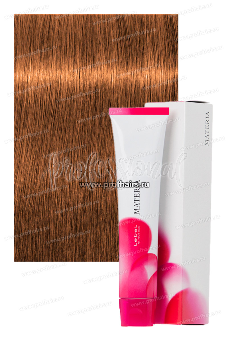 Lebel Materia OBe-8 Краска для волос Тон Светлый блондин оранжево-бежевый 80 гр.