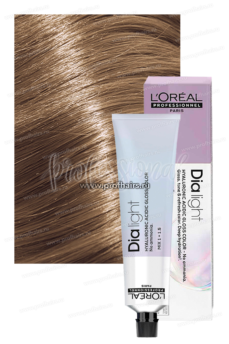 L'Oreal Dia Light Краска для волос 8.28 Светлый блондин перламутровый мокка 60 мл.
