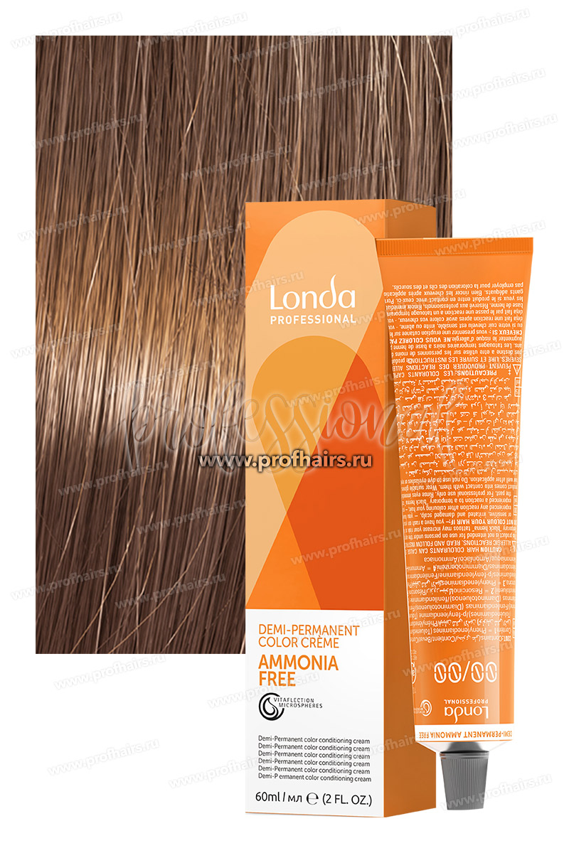 Londa Ammonia-Free 7/7 Блонд коричневый Интенсивное тонирование 60 мл.