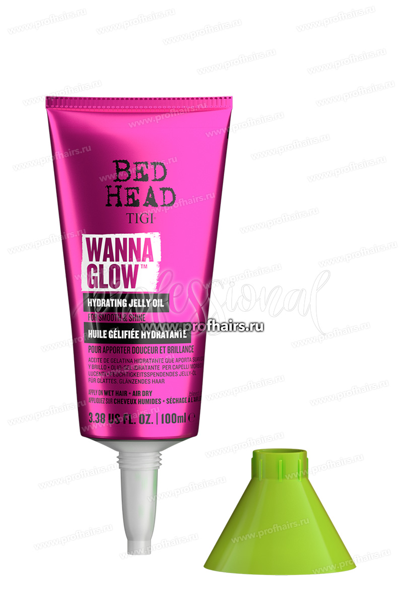 TIGI Bed Head Wanna Glow Увлажняющее масло-желе для волос 100 мл.