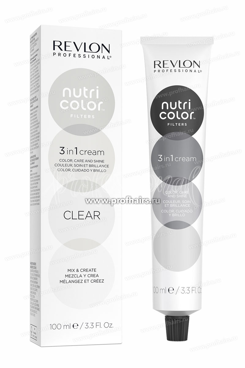 Revlon Nutri Color Filters Clear Прозрачный 100 мл.
