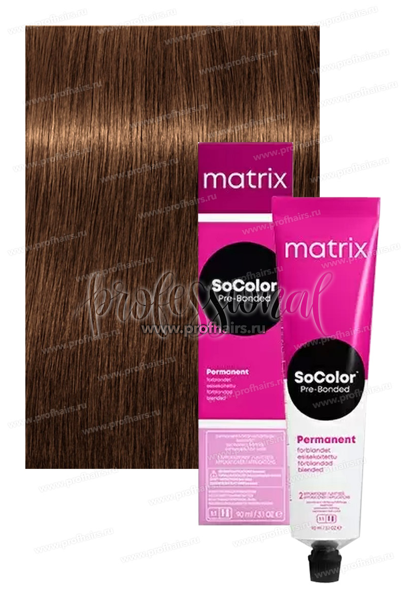 Matrix SoColor Pre-Bonded 7G Блондин золотистый 90 мл.