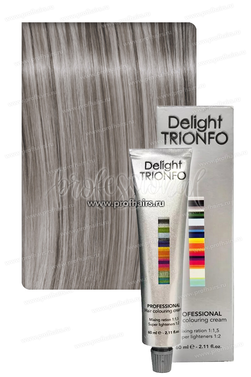 Constant Delight Trionfo Стойкая крем-краска для волос 9(1/2)-22 Блондин интенсивно-пепельный 60 мл.