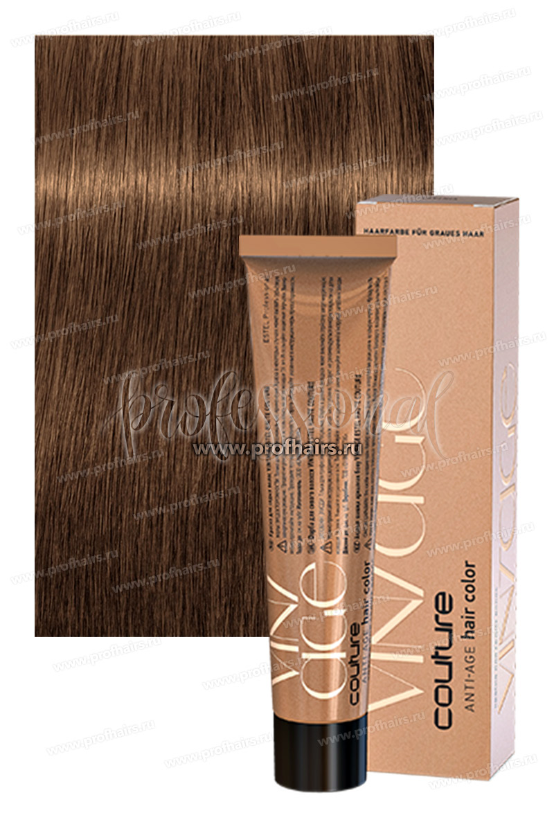 Estel Haute Couture Vintage Краска для седых волос 7/7 Русый коричневый 60 мл.