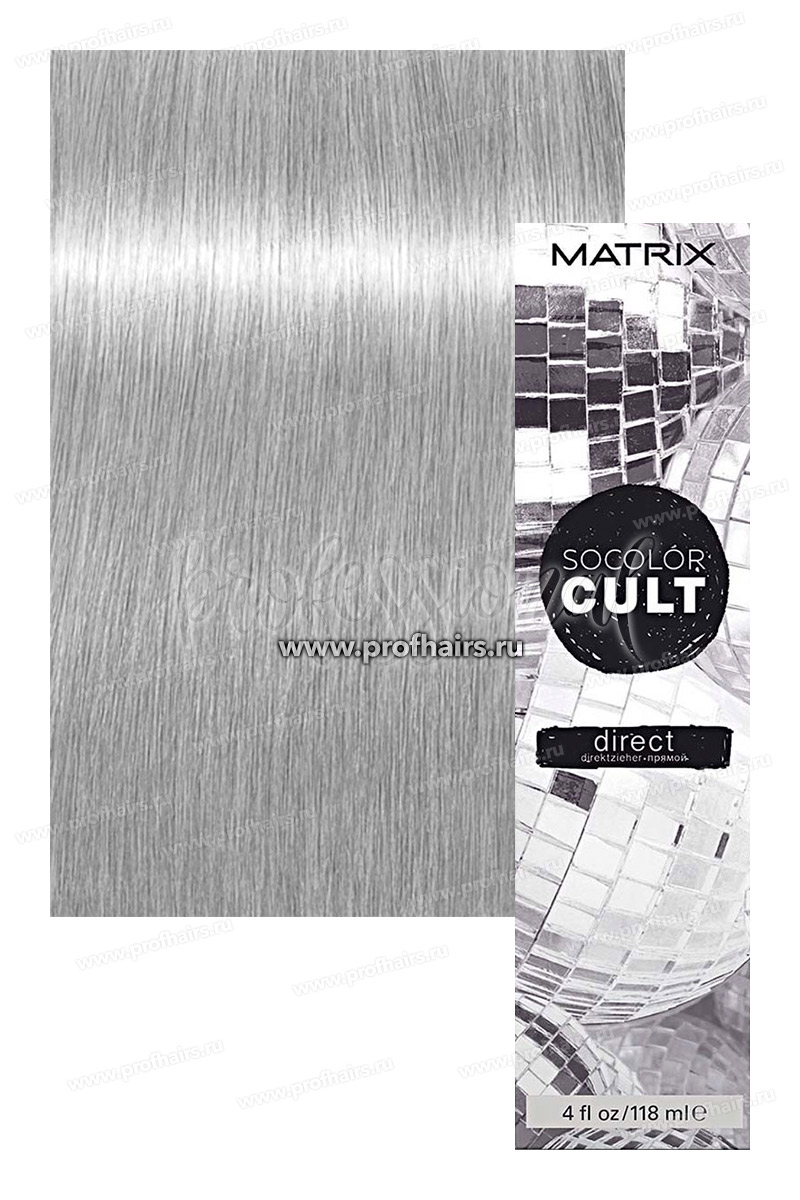 Matrix Socolor Cult Disco Silver Серебро диско Прямой краситель 118 мл.