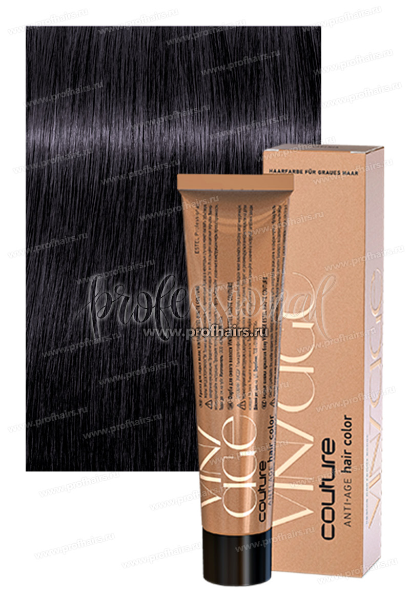 Estel Vintage Краска для седых волос 3/18 Темный шатен пепельно-жемчужный 60 мл.