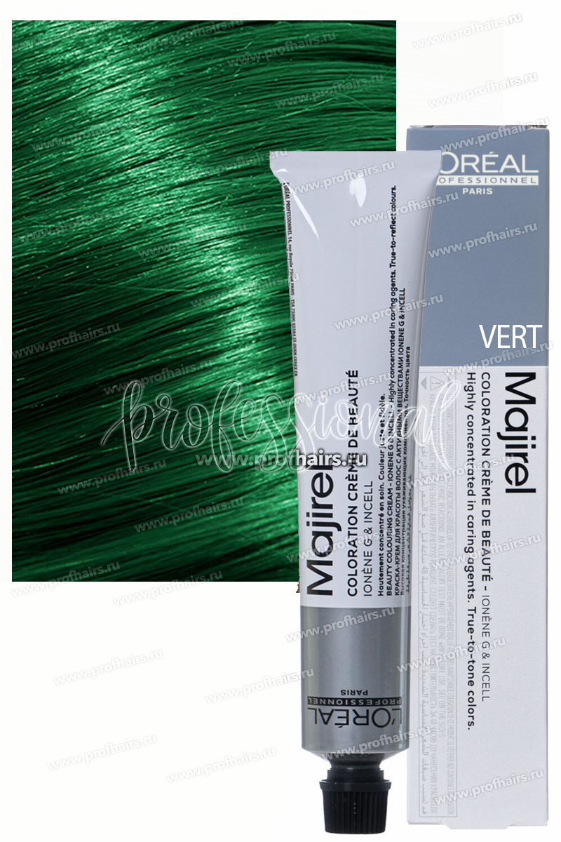 L'Oreal Majirel Mix Краска для волос Микстон Зеленый 50 мл.