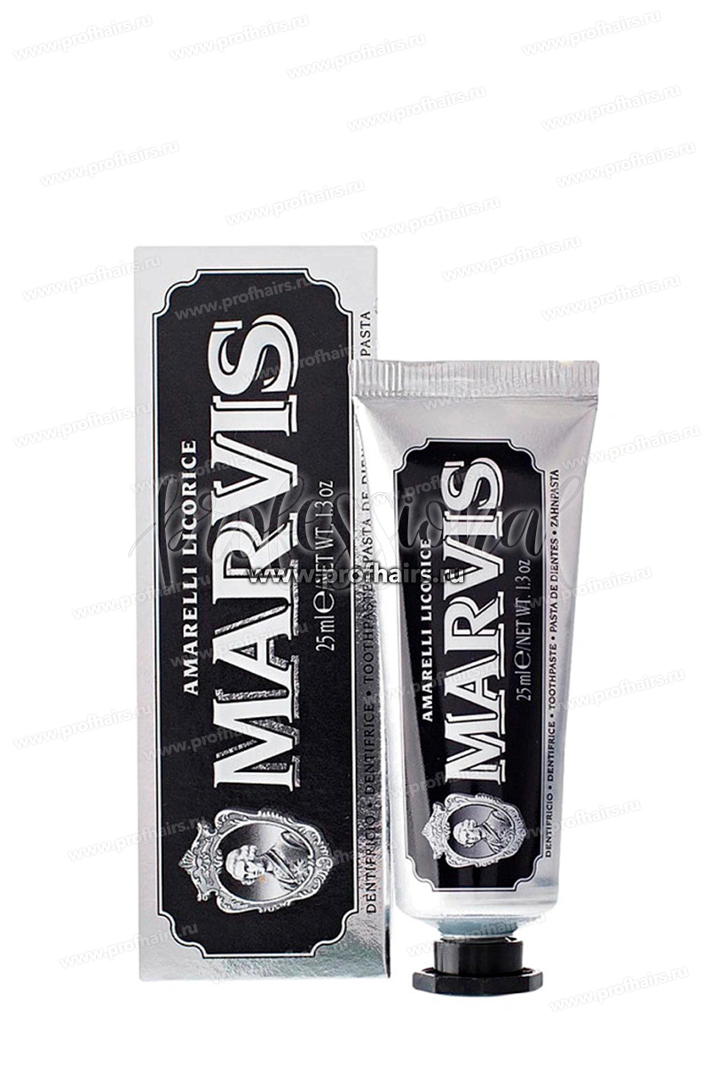 Marvis Зубная паста Amarelli licorice Лакрица Амарелли 25 мл.