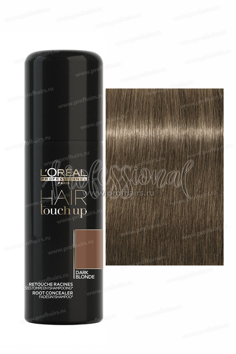 L'Oreal Hair Touch Up Dark Blonde Профессиональный консилер для волос Темный Блондин 75 мл.