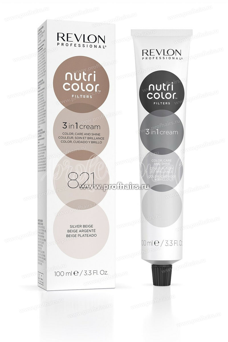 Revlon Nutri Color Filters 821 Серебристо-бежевый 100 мл.