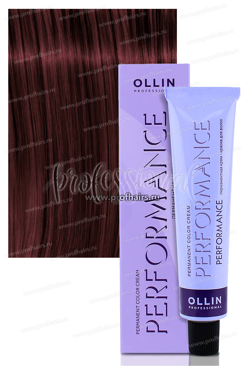 Ollin Performance 5/5 Светлый шатен махагоновый 60 мл.