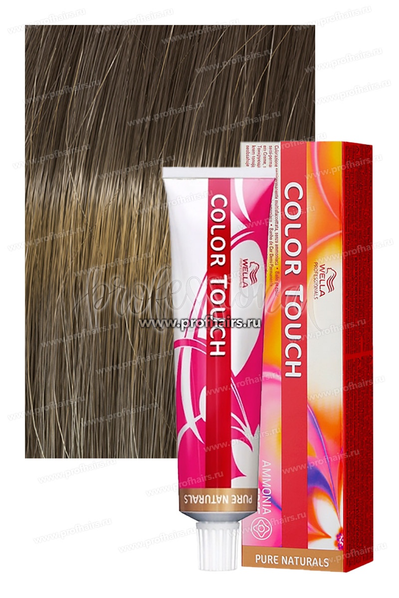 Wella Color Touch Pure Natural 7/0 Блондин Оттеночная крем-краска 60 мл.