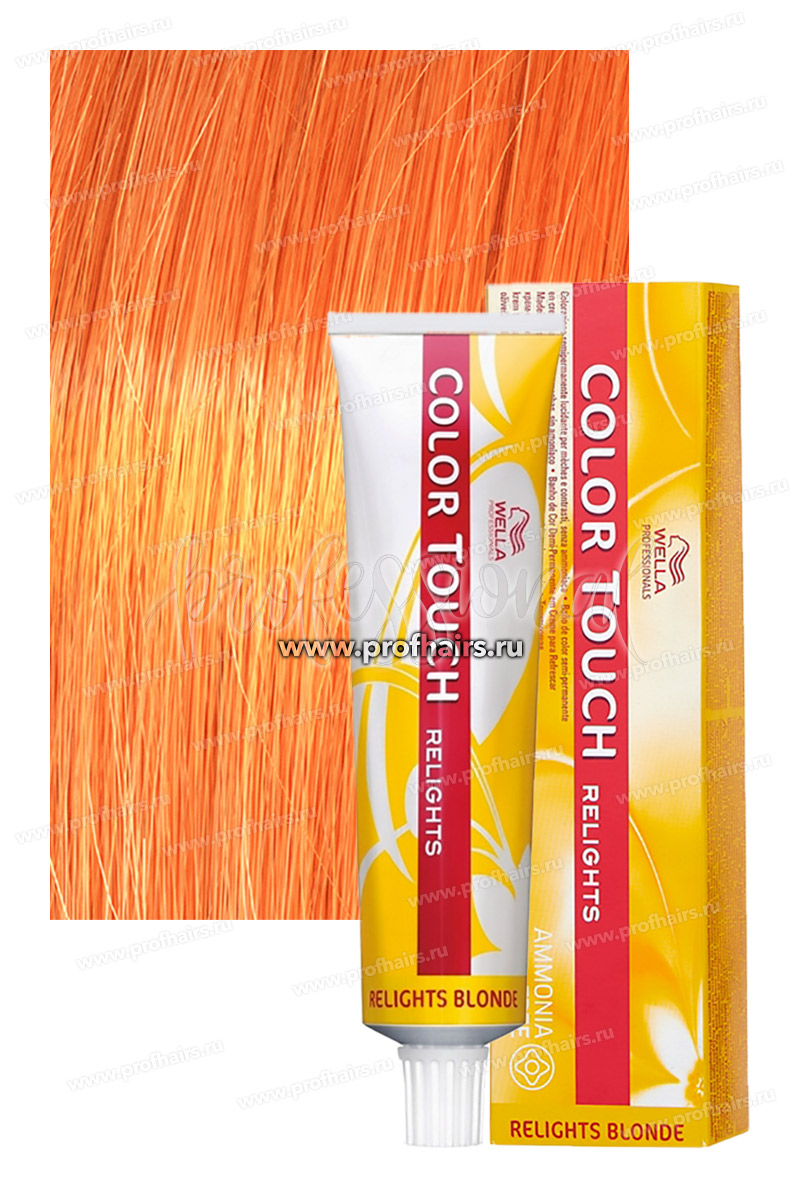 Wella Color Touch Relight Red /34 Полированная медь оттеночная крем-краска 60 мл.