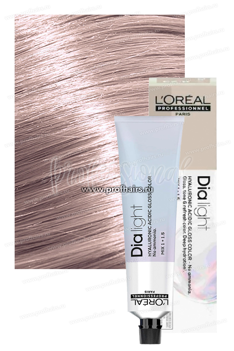 L'Oreal Dia Light Краска для волос 10.13 Очень-очень светлый блондин пепельно-золотистый 60 мл.