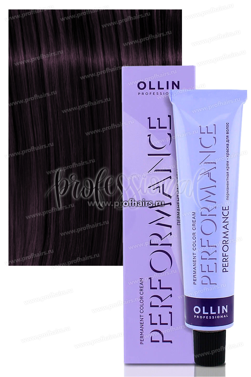 Ollin Performance 2/22 Чёрный фиолетовый 60 мл.
