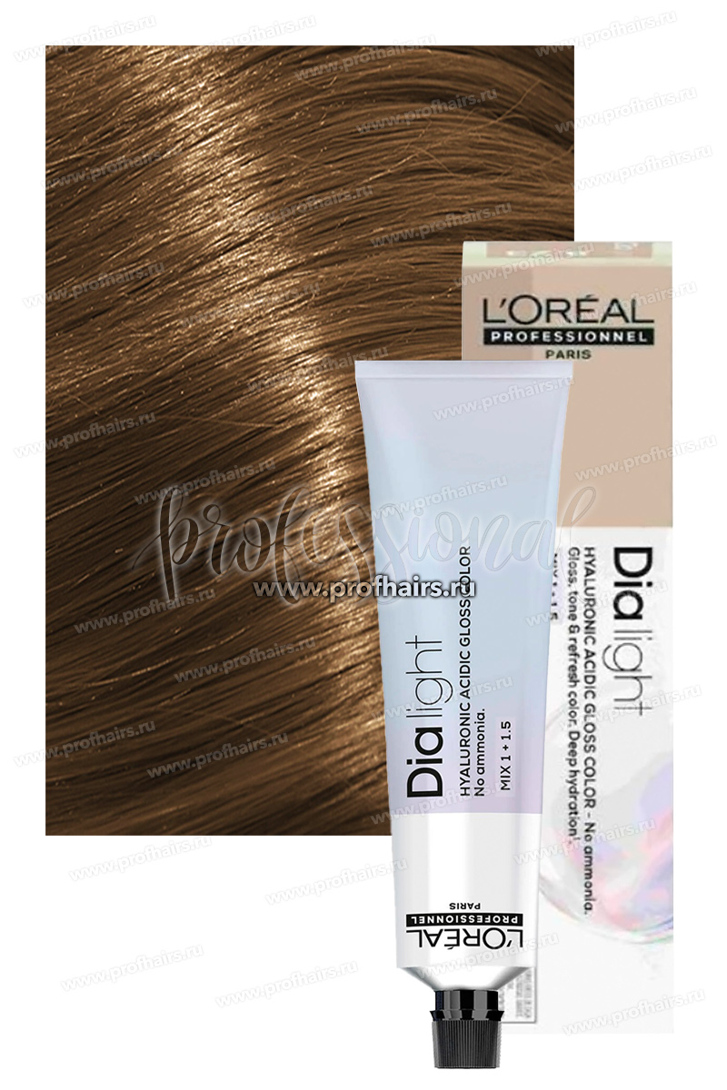 L'Oreal Dia Light Краска для волос 7.8 Блондин мокка 60 мл.