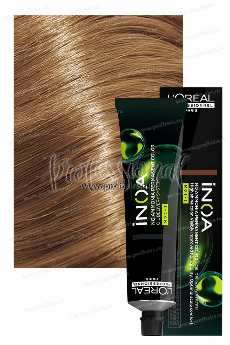L'Oreal Inoa 8.32 светлый блондин золотисто-перламутровый 60 мл.