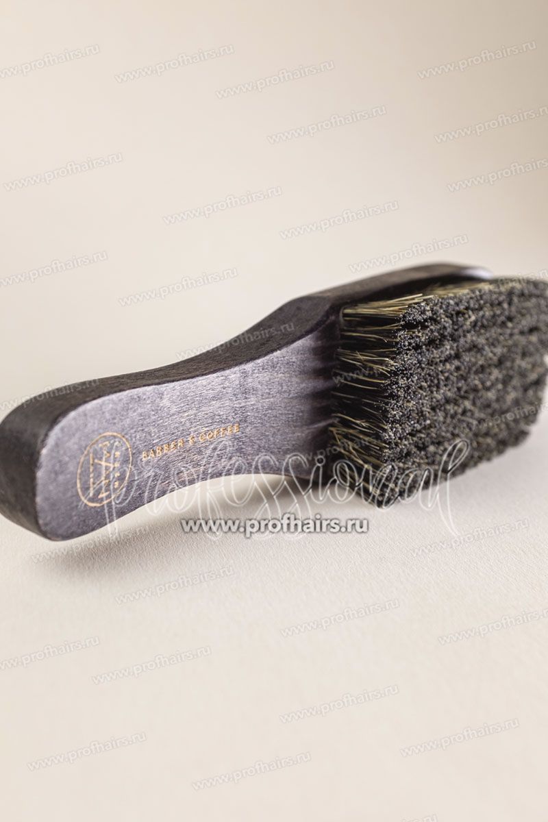 Freshman Щетка для бороды и усов из натуральной щетины кабана ручной работы, Щетка-сметка для техники Fade (широкая)  FADE PRM