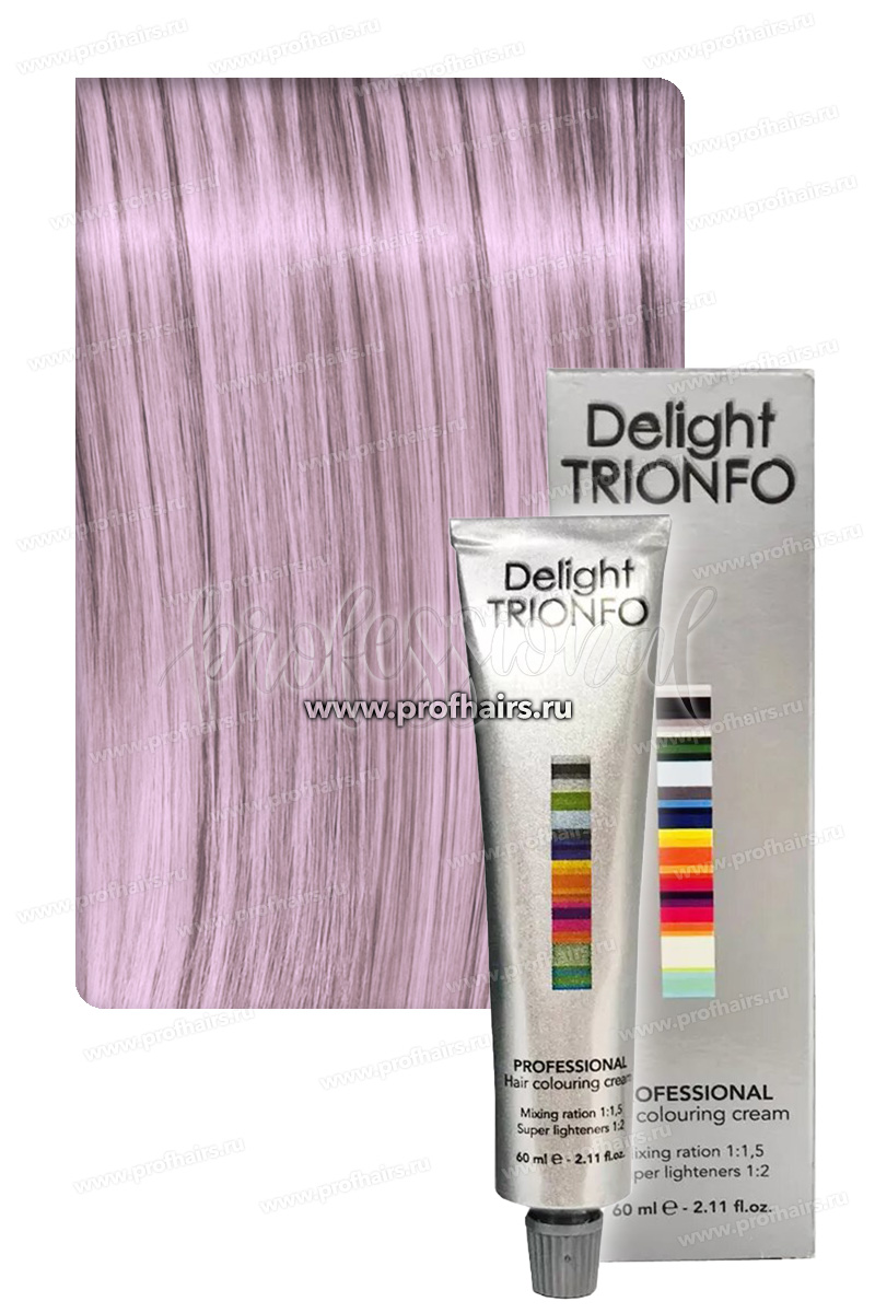 Constant Delight Trionfo Стойкая крем-краска для волос 9(1/2)-89 Блондин красно-фиолетовый 60 мл.