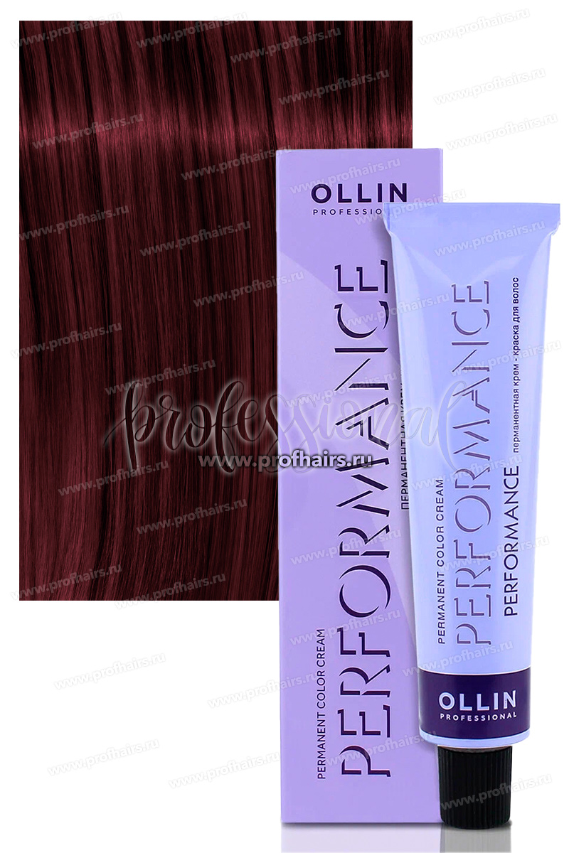 Ollin Performance 5/6 Светлый шатен красный 60 мл.