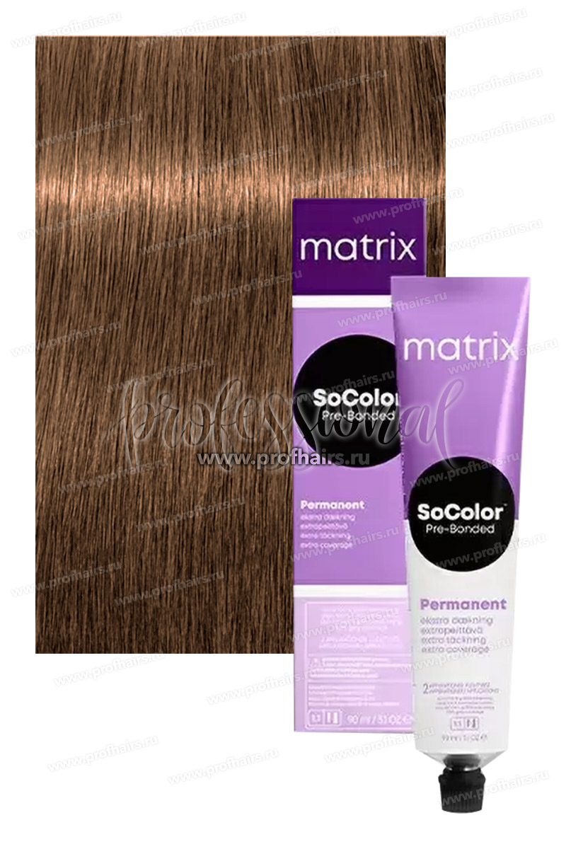 Matrix SoColor Pre-Bonded 507G Блондин золотистый 90 мл.