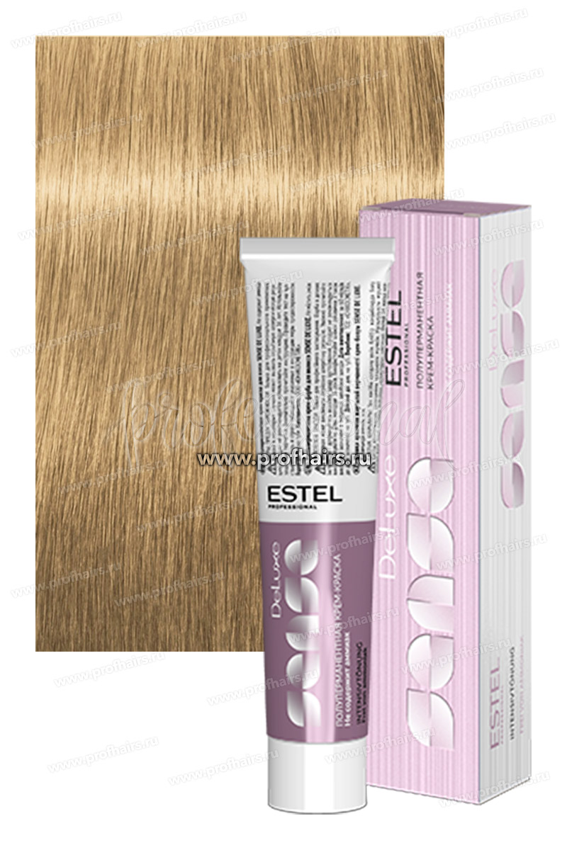 Estel Sense DeLuxe 10/7 Светлый блондин коричневый  Полуперманентная крем-краска 60 мл.