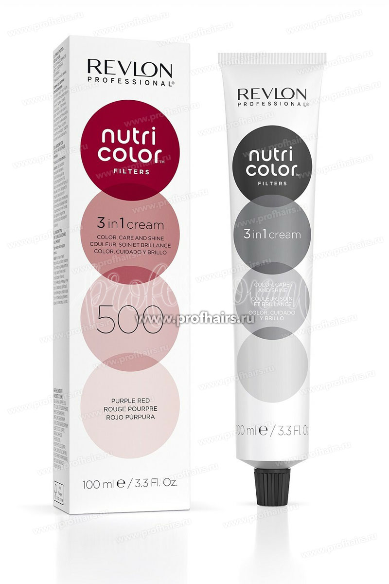 Revlon Nutri Color Filters 500 Фиолетово-красный 100 мл.