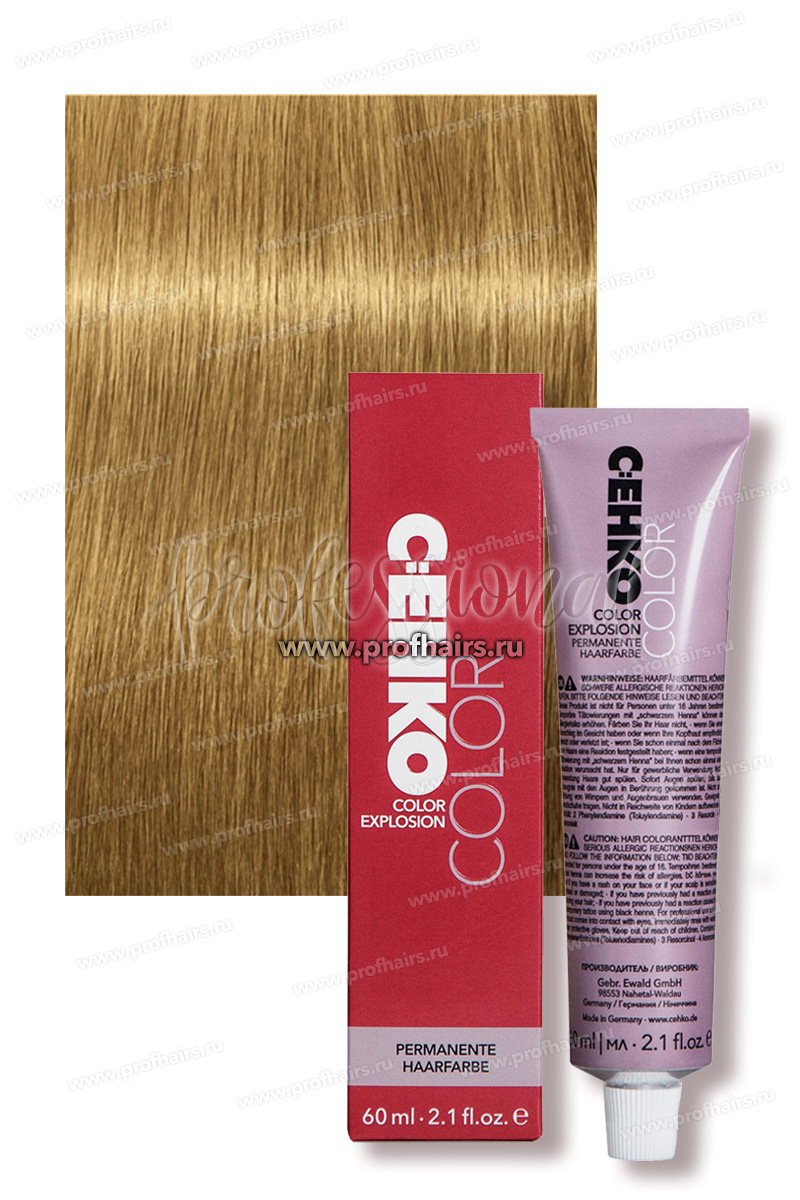 C:EHKO Color Explosion 9/3 Ярко-золотистый блондин Крем-краска для волос 60 мл.