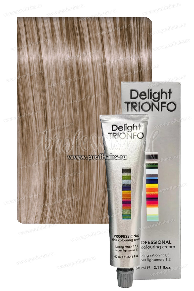 Constant Delight Trionfo Стойкая крем-краска для волос 9-2 Блондин пепельный 60 мл.