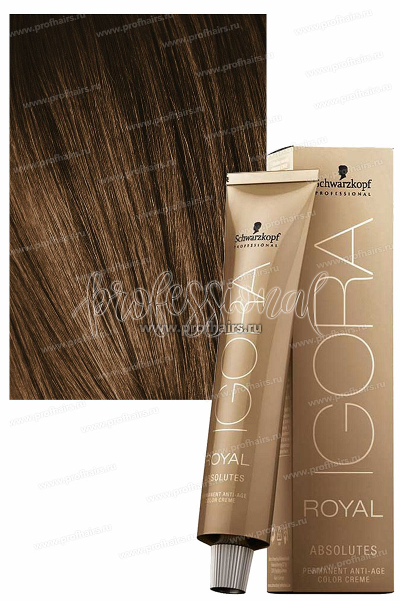 Schwarzkopf Igora Absolutes 6-50 Темный русый золотистый натуральный 60 мл.